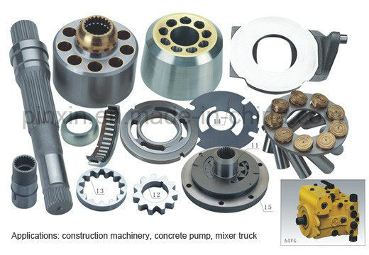 Αντικατάσταση βενζινικής αντλίας Zoomlion Rexroth A4vg125 αντλία με έλαιο