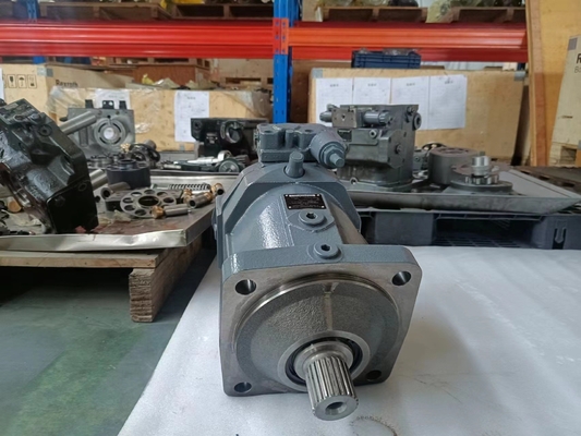 Μηχανή εξαγωγής πετρελαίου A6vm200HD1e/63W-Vab01000b-S Υδραυλικός κινητήρας με προσαρμογή