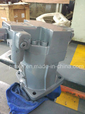 70kg υδραυλικός κινητήρας χυτοσιδήρου A6vm160ep2d/63W-Vzb380 για μηχανήματα οδοστρωμάτων με γερανό