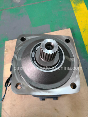 70kg υδραυλικός κινητήρας χυτοσιδήρου A6vm160ep2d/63W-Vzb380 για μηχανήματα οδοστρωμάτων με γερανό