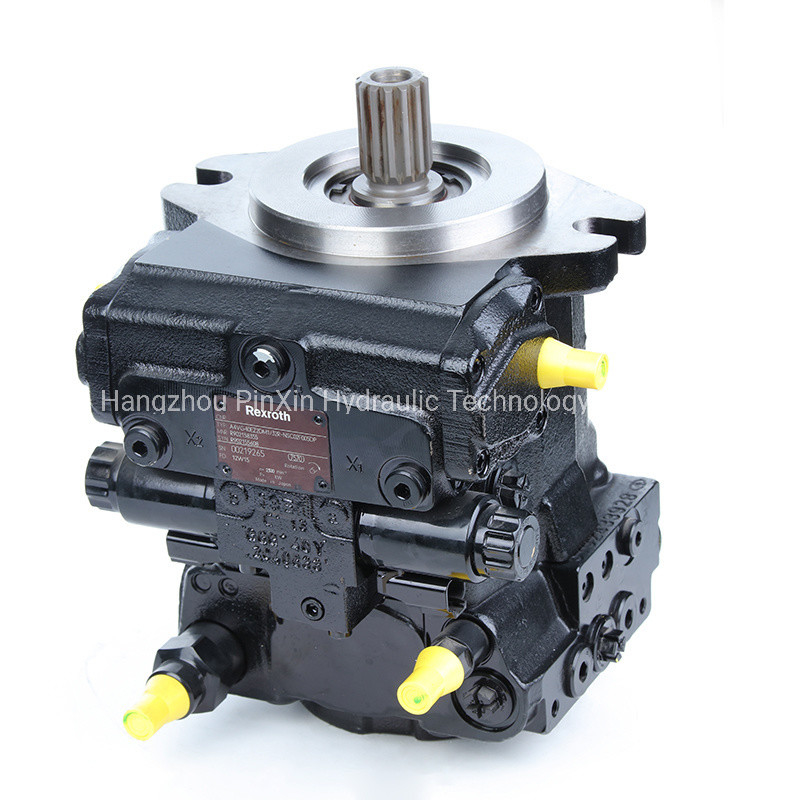 Υδραυλική αντλία Rexroth σειρά A4vg45 ευθείας άξονας σπαστική πλάκα τύπου έλξης έλξης